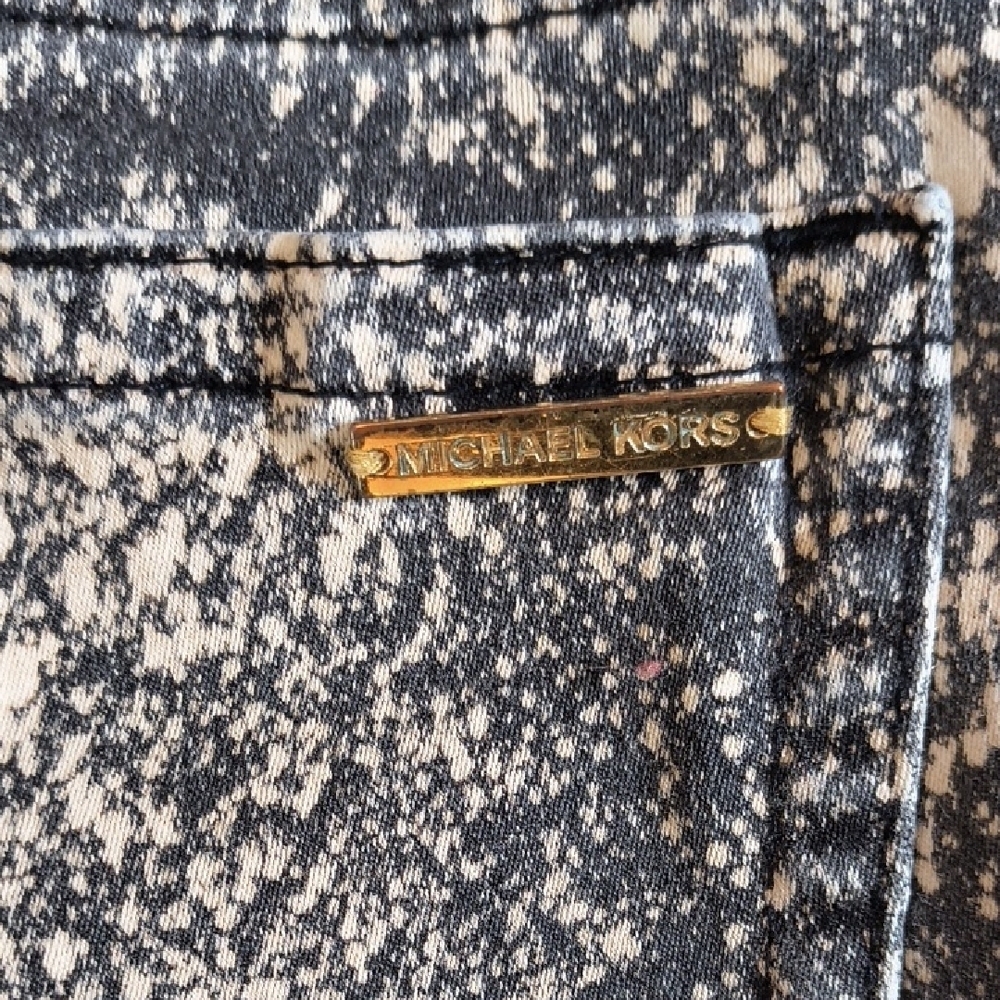Michael Kors - Vintage - Rare Peice - Black And Cream Selma Flare Boot Cut Pants - Picture 7 of 7